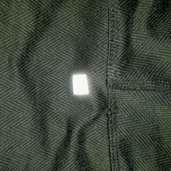 Zobha Dark Green Herringbone Leggings - Picture 6 of 7